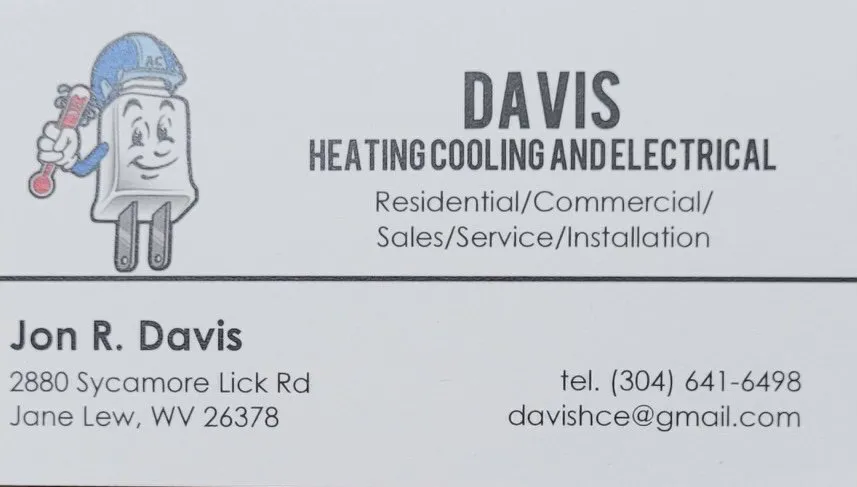 Professional wiring installation service in Jane Lew, WV - Davis Heating Cooling and Electrical