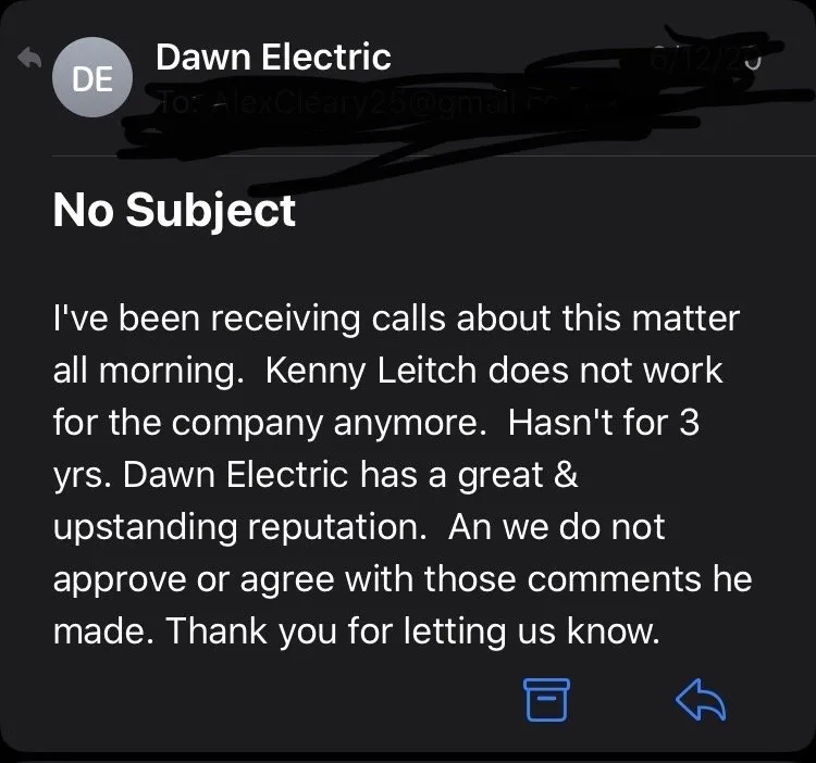 Slide of Dawn Electric