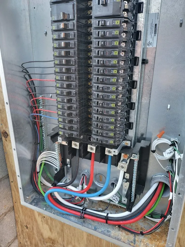 Professional electrician providing outlet and switch repair in Lawrenceville, VA - DC Electric