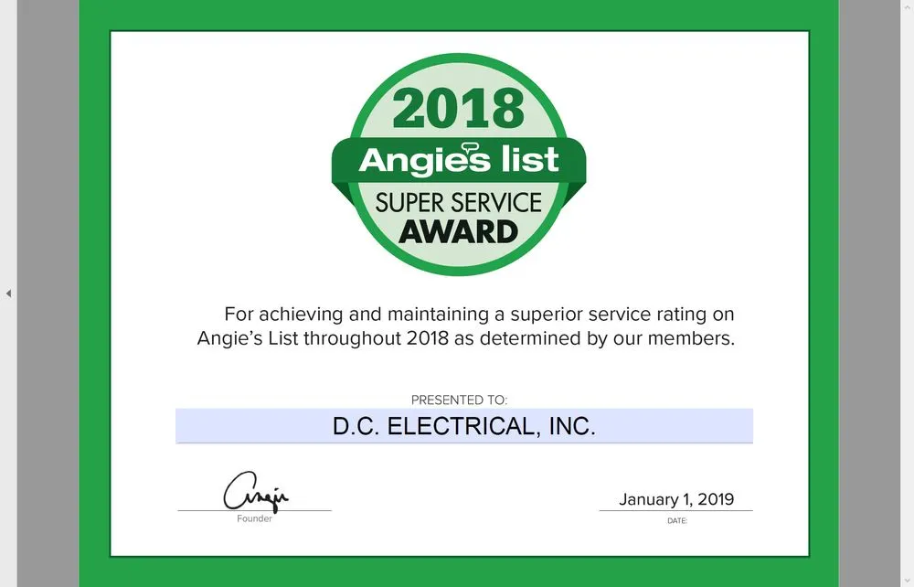 Slide of DC Electrical
