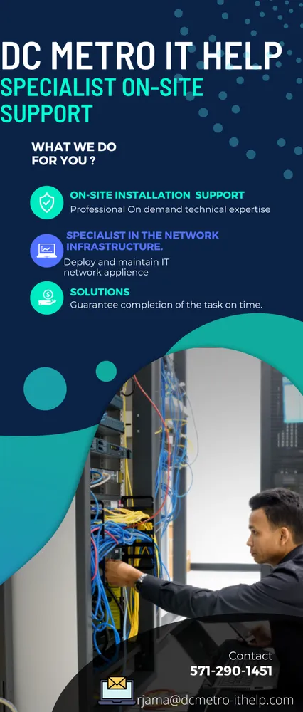 Slide of DC Metro IT Help