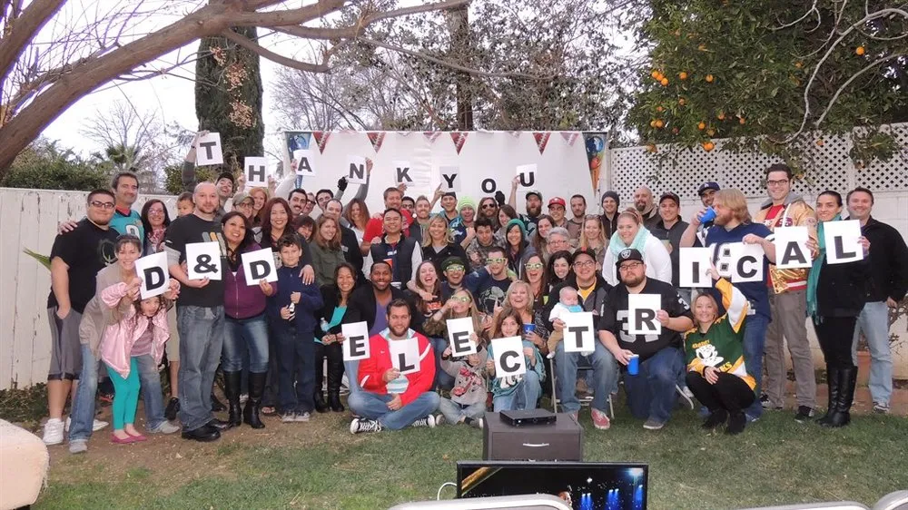 Slide of D&D Electrical Services