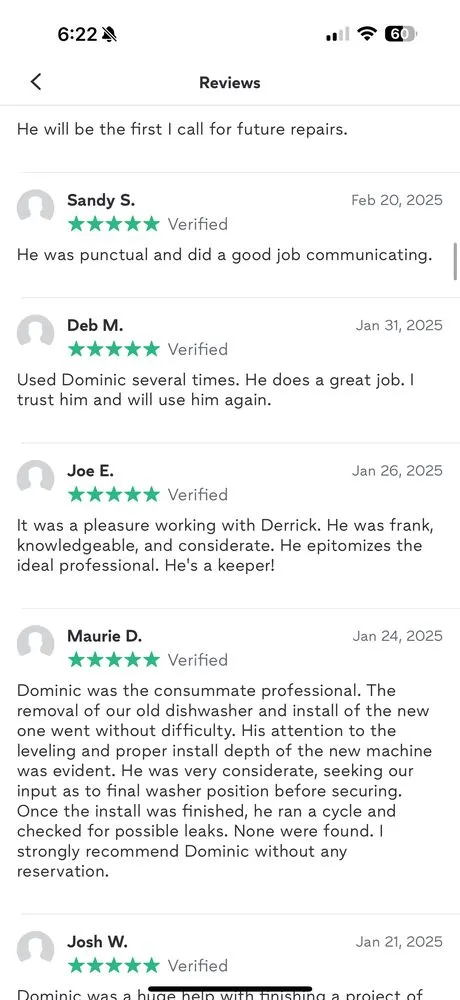 Slide of DDW Services