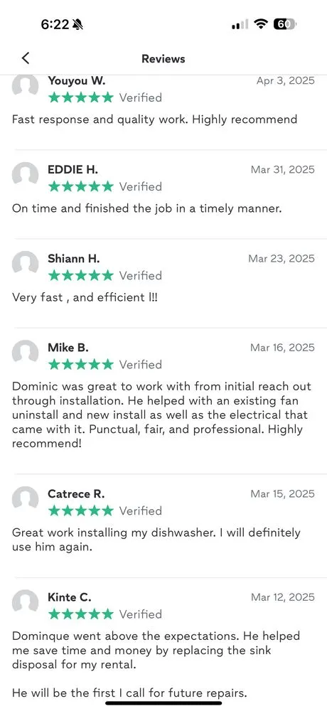 Slide of DDW Services