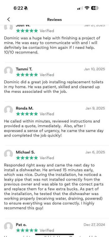 Slide of DDW Services