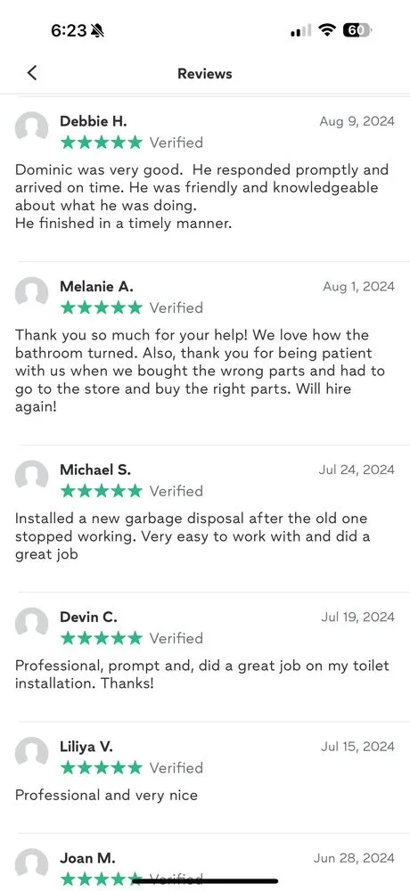 Slide of DDW Services