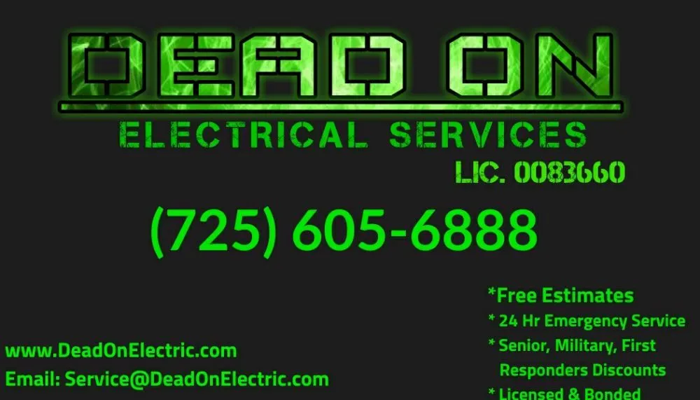 Slide of Dead On Electrical Services