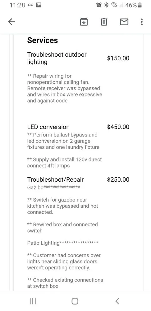 Trusted outlet and switch repair in ,  by Dead On Electrical Services