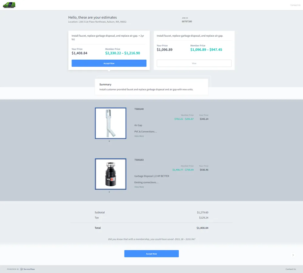 Slide of DEAR Services