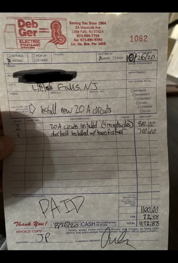 Slide of Deb Ger Electric