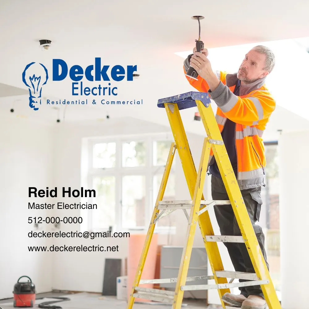 Slide of Decker Electric