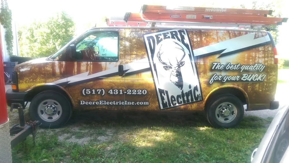 Slide of Deere Electric