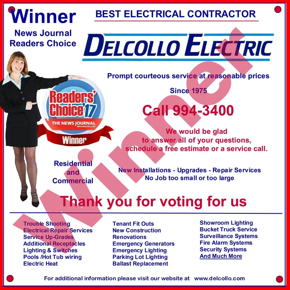 Slide of Delcollo Electric