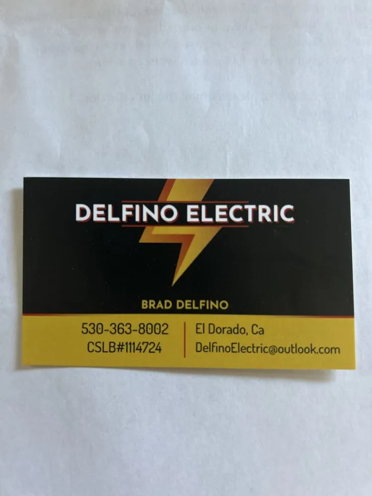 Licensed emergency electrical service in El Dorado, CA by Delfino Electric