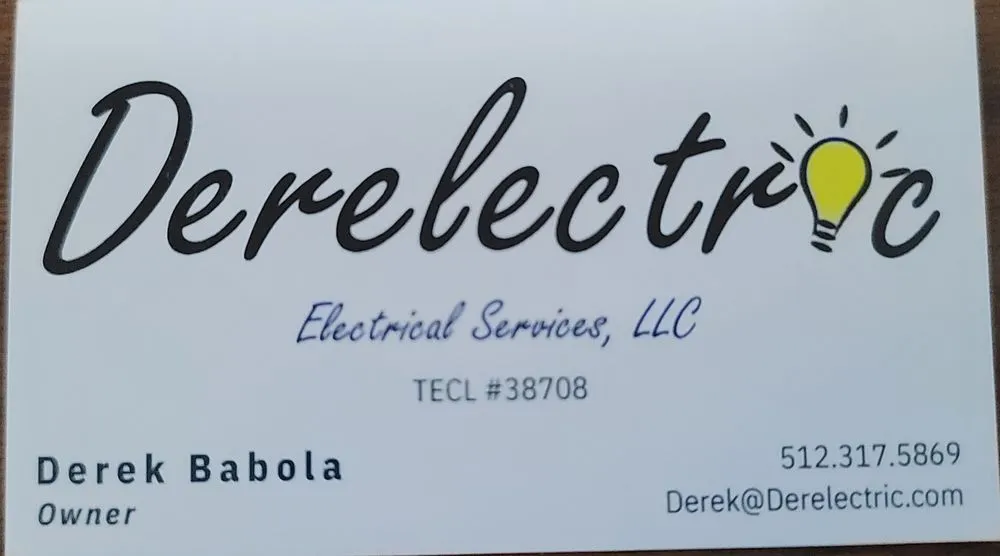 Slide of Derelectric Electrical Services