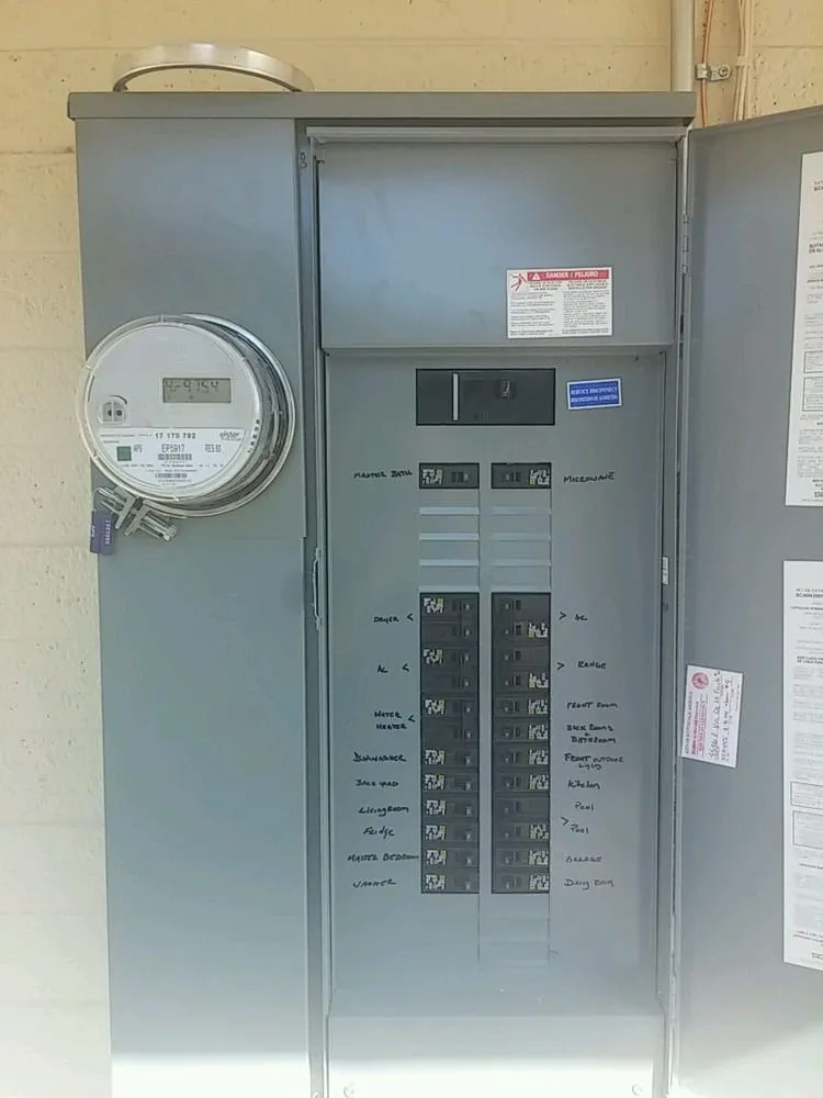 Slide of Desert Mountain Electric