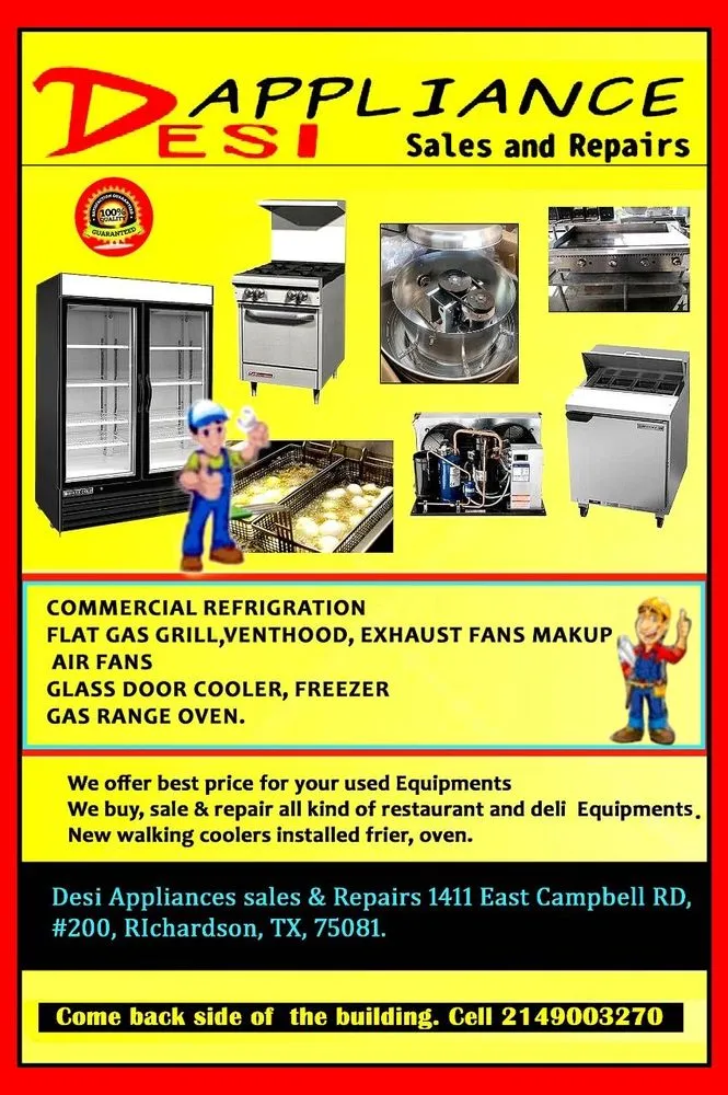 Slide of Desi Appliance Sale & Repair