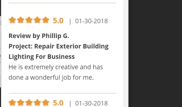 Slide of Design Lighting by Marks