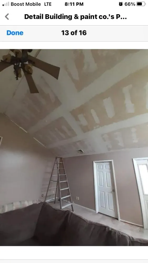 Slide of Detail Building & Paint