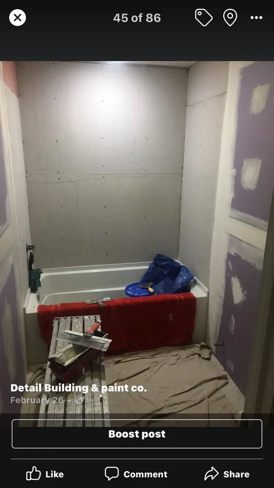 Slide of Detail Building & Paint