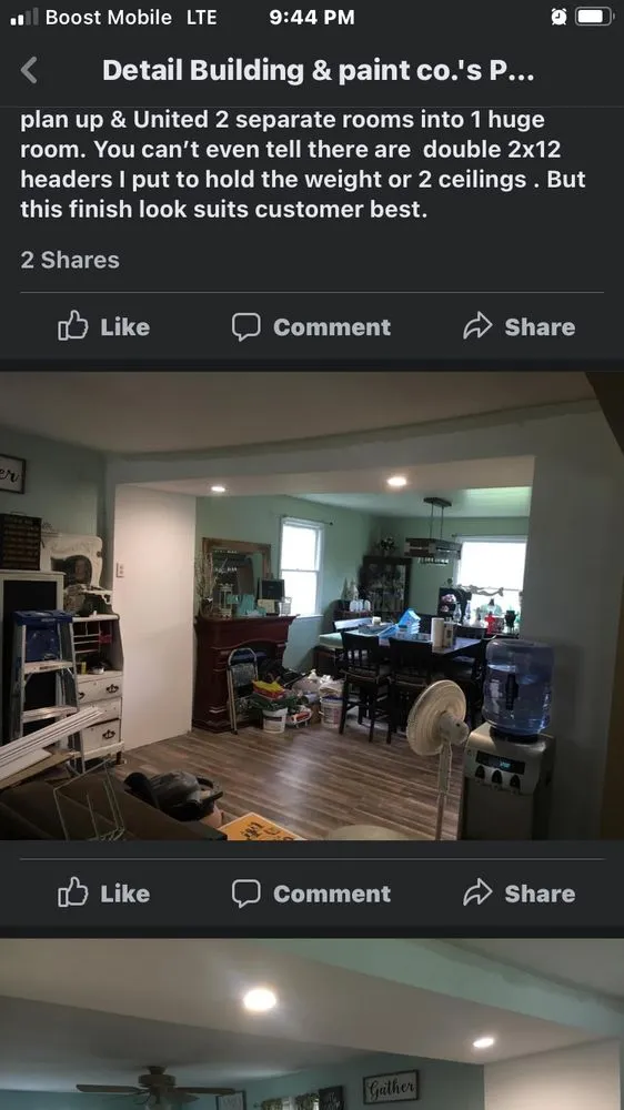 Slide of Detail Building & Paint