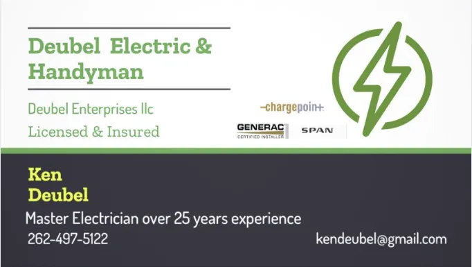 Slide of Deubel Electric and Handyman Services