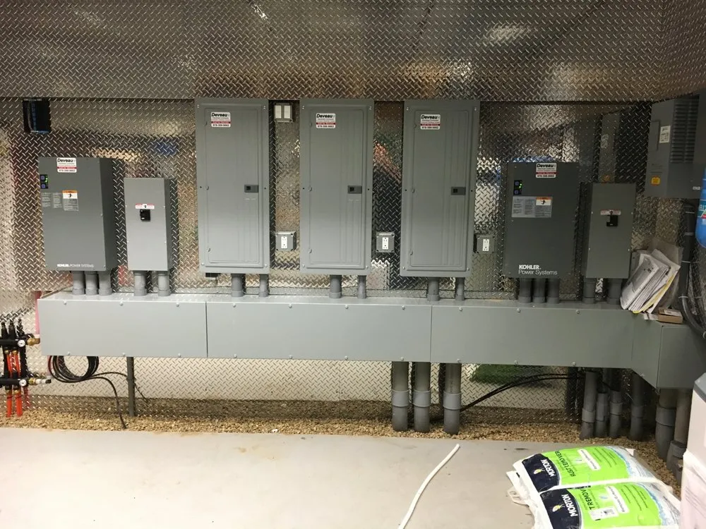 Slide of Deveau Electric