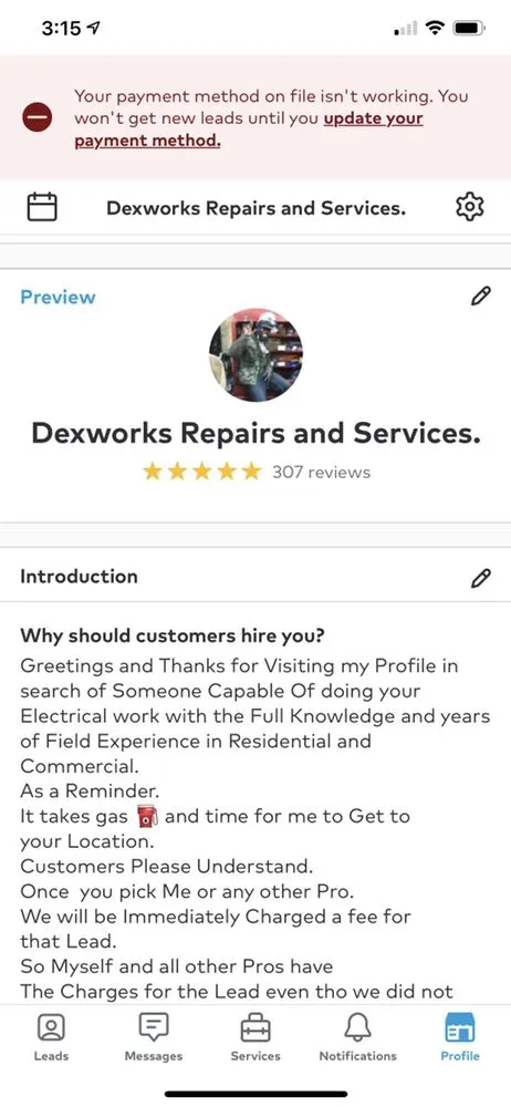 Slide of Dexworks Repairs and Handyman Services