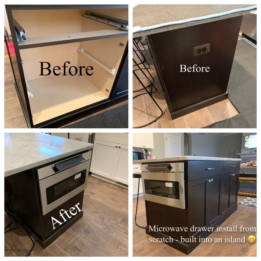 Slide of Diamond Appliance Installation