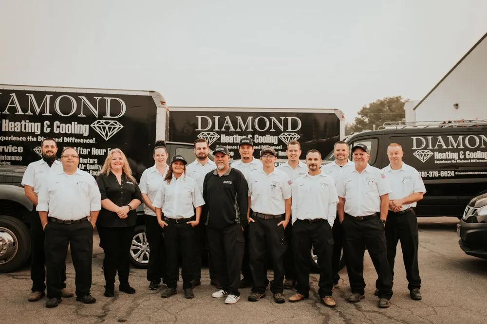 Slide of Diamond Heating And Cooling