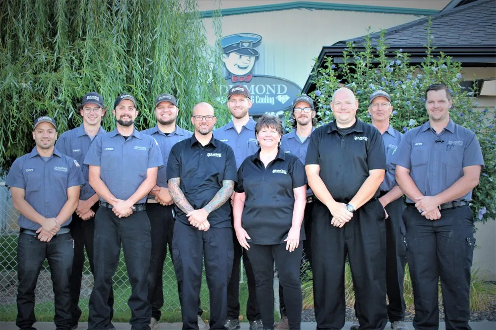 Slide of Diamond Heating And Cooling