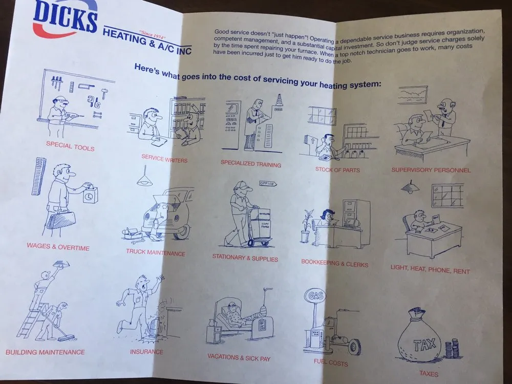 Slide of Dicks Heating & AC