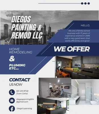 Diego's Painting & Remodeling Logo
