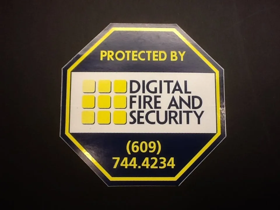 Slide of Digital Fire and Security