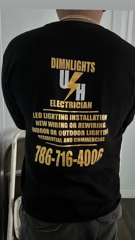 Slide of Dimnlights UH Electrician