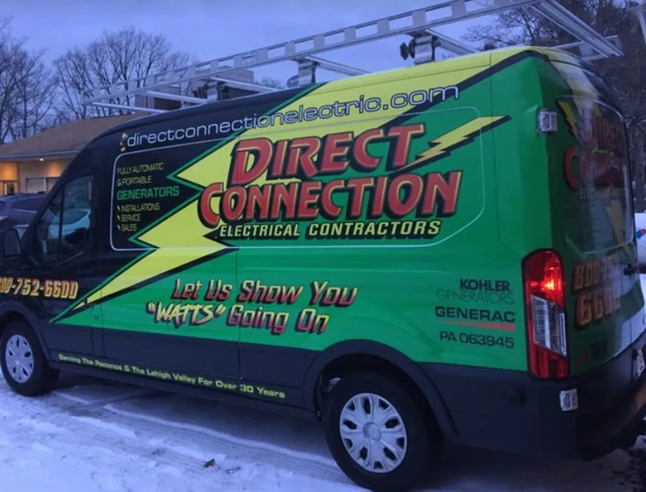 Certified lighting installation in Lehighton, PA by Direct Connection Electrical Contractors
