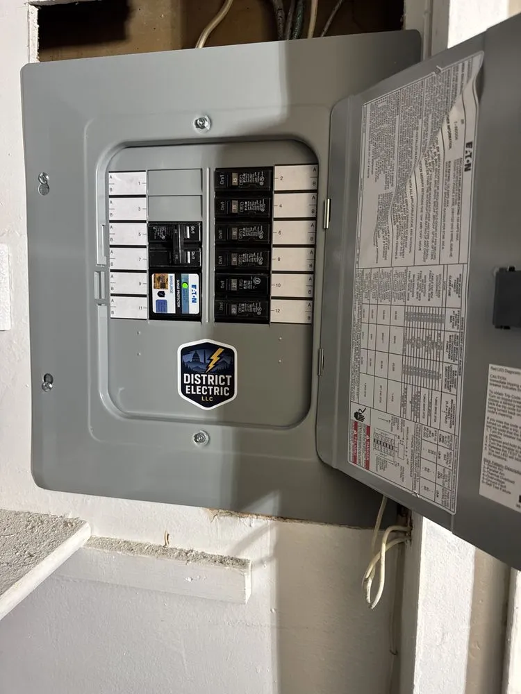 Slide of District Electric