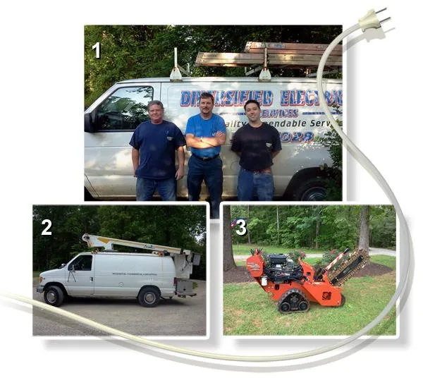 Slide of Diversified Electrical Services