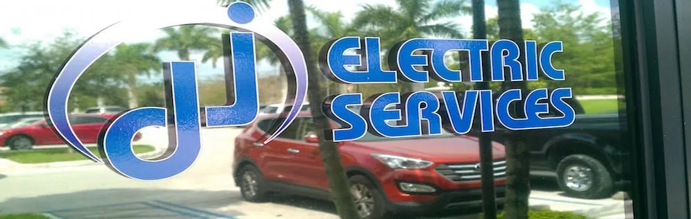 Slide of DJ Electric Services