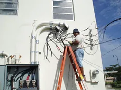 Slide of DJ Electric Services