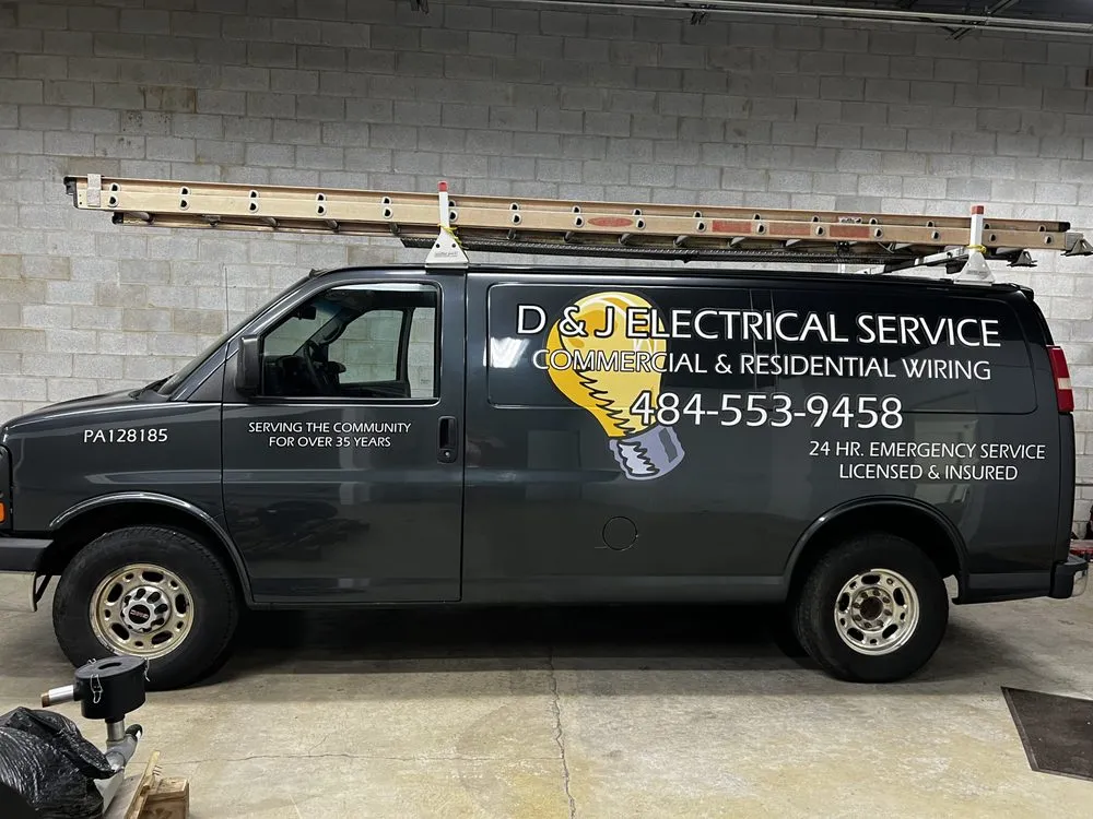 Slide of D&J Electrical Service