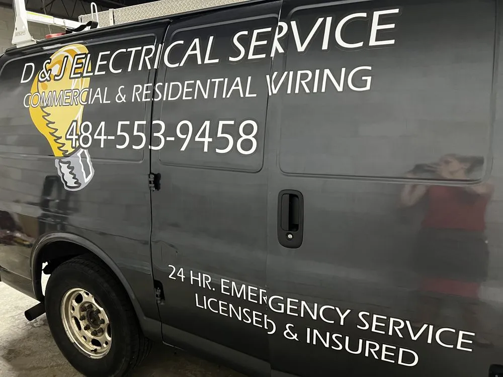 Slide of D&J Electrical Service