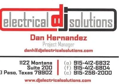 Slide of DJ Electrical Solutions