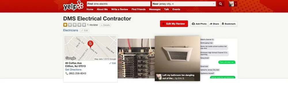 Slide of DMS Electrical Contractor