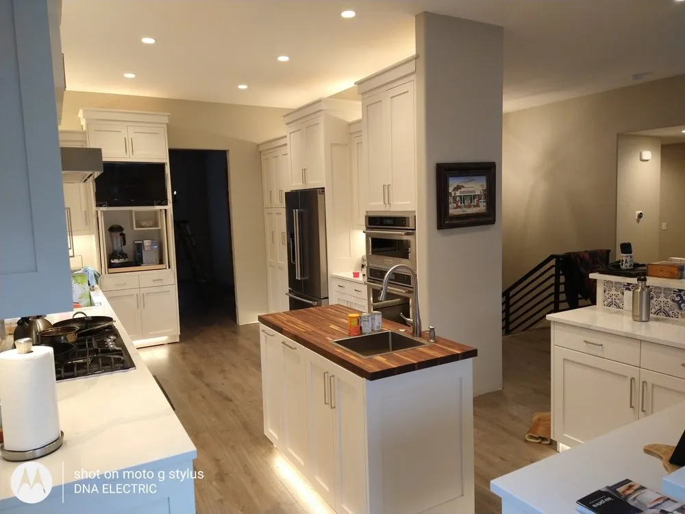 Affordable lighting installation in ,  by DNA Electric