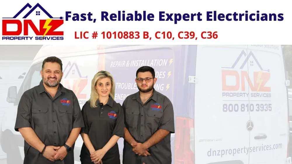 Slide of DNZ Electrical Services