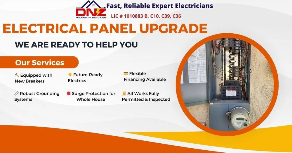 Slide of DNZ Electrical Services