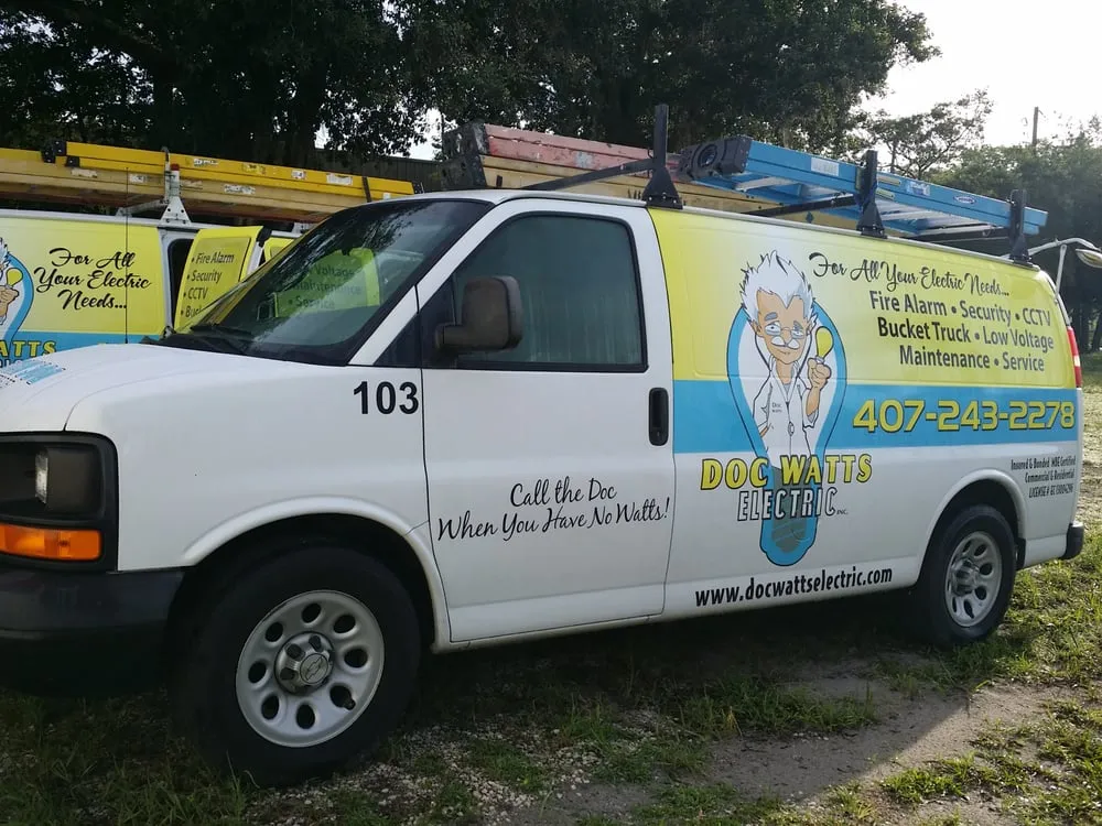 Slide of Doc Watts Electric