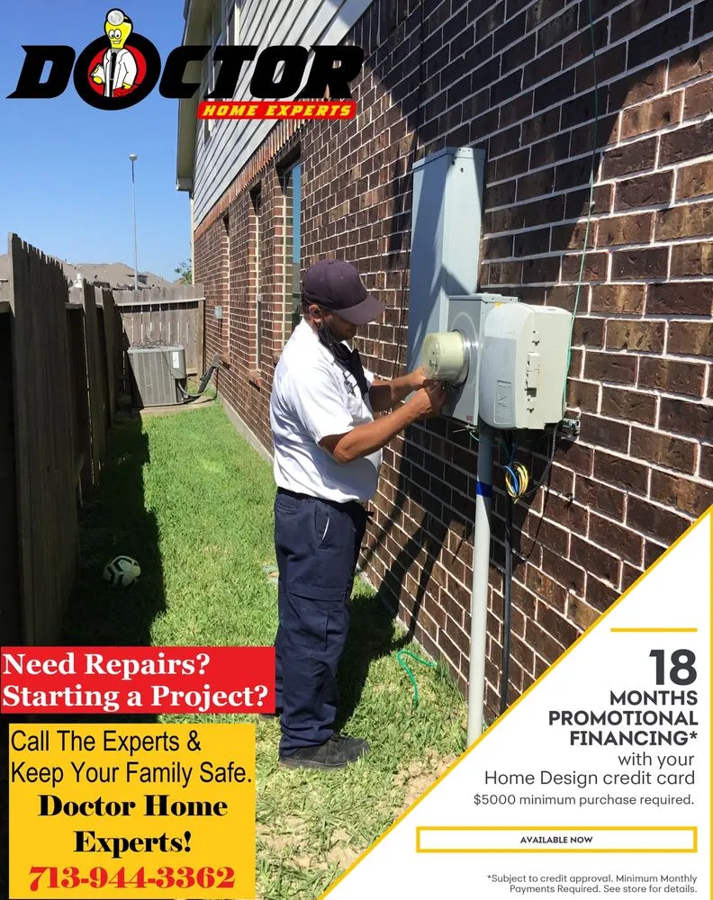 Professional electrical repair experts serving Pasadena, TX - Doctor Home Experts Electrical Heating And Air