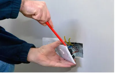 Expert electrical service for homes in lighting installation, by